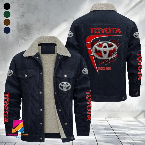 Toyota Fleece Jacket VDFJ052 - Image 4