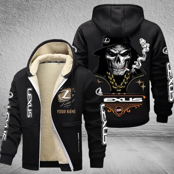 Lexus NNPZC307 Men’s Thickened Zipper Hoodies