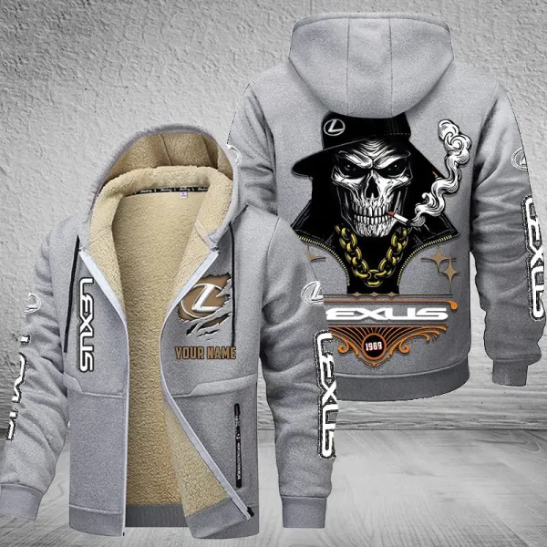 Lexus NNPZC307 Men’s Thickened Zipper Hoodies - Image 5