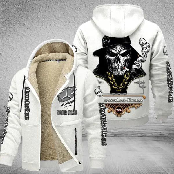 Mercedes-Benz NNPZC316 Men’s Thickened Zipper Hoodies - Image 10