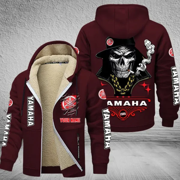 Yamaha NNPZC347 Men’s Thickened Zipper Hoodies