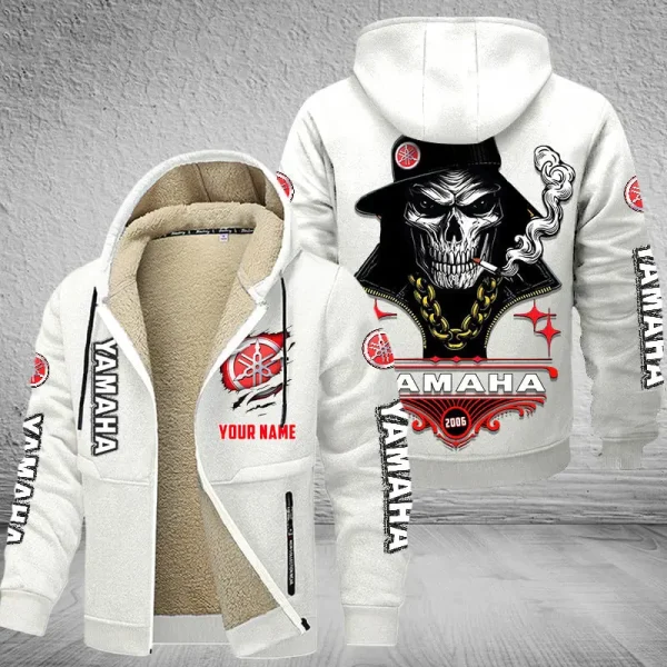 Yamaha NNPZC347 Men’s Thickened Zipper Hoodies - Image 10