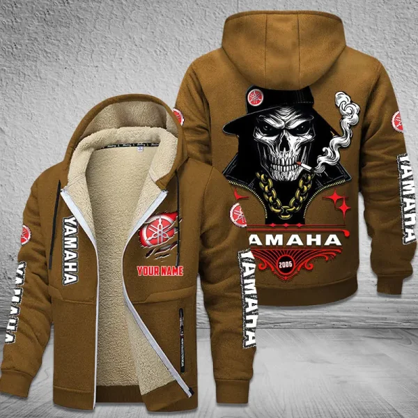 Yamaha NNPZC347 Men’s Thickened Zipper Hoodies - Image 11