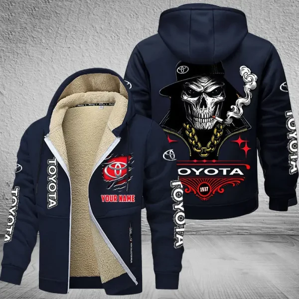Toyota NNPZC341 Men’s Thickened Zipper Hoodies