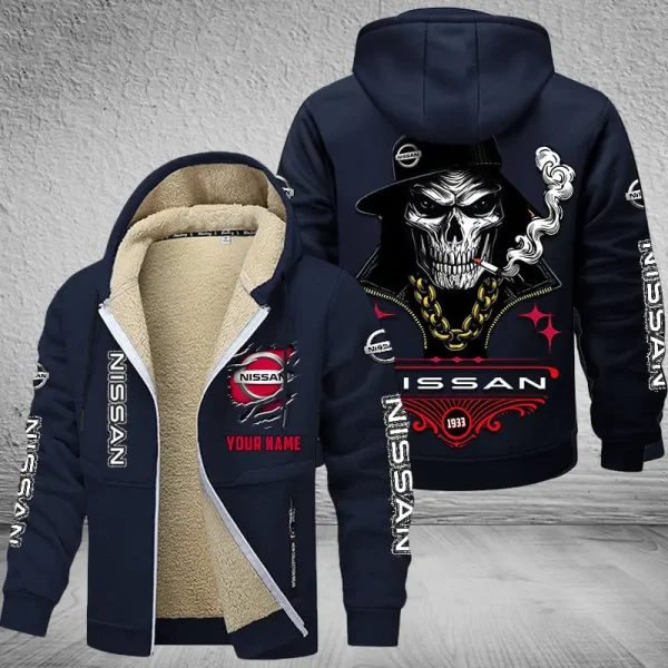 Nissan NNPZC323 Men’s Thickened Zipper Hoodies - Image 10