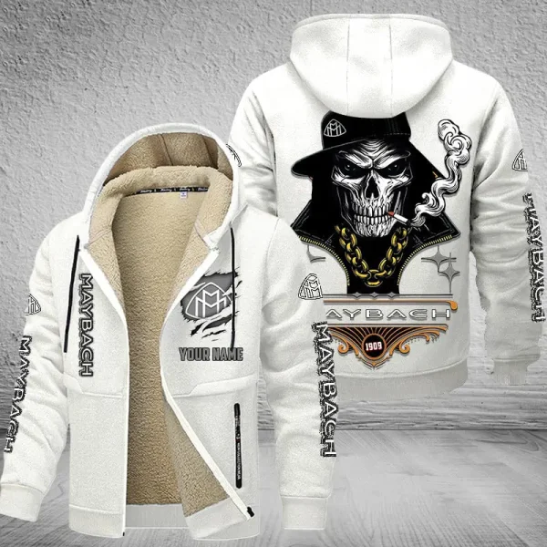 Maybach NNPZC312 Men’s Thickened Zipper Hoodies - Image 10
