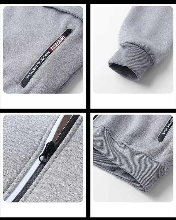 Volvo NNPZC346 Men’s Thickened Zipper Hoodies - Image 3