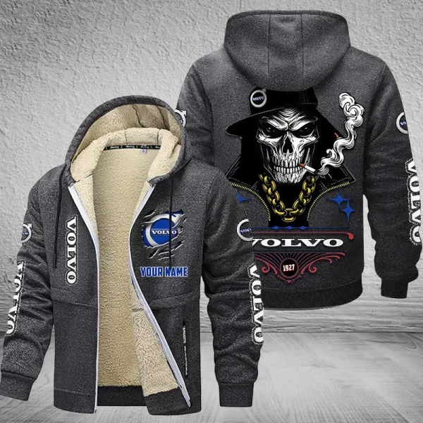 Volvo NNPZC346 Men’s Thickened Zipper Hoodies - Image 7