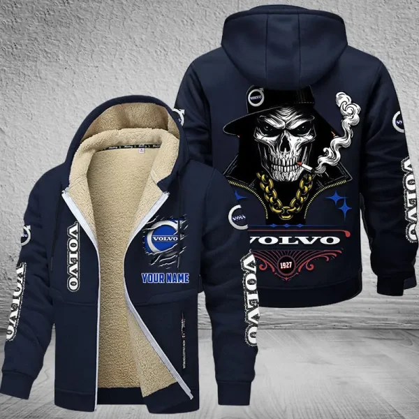 Volvo NNPZC346 Men’s Thickened Zipper Hoodies - Image 9