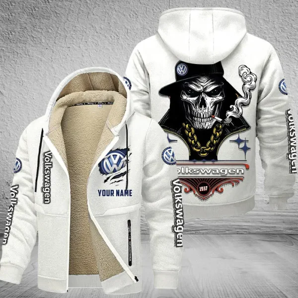 Volkswagen NNPZC345 Men’s Thickened Zipper Hoodies - Image 10
