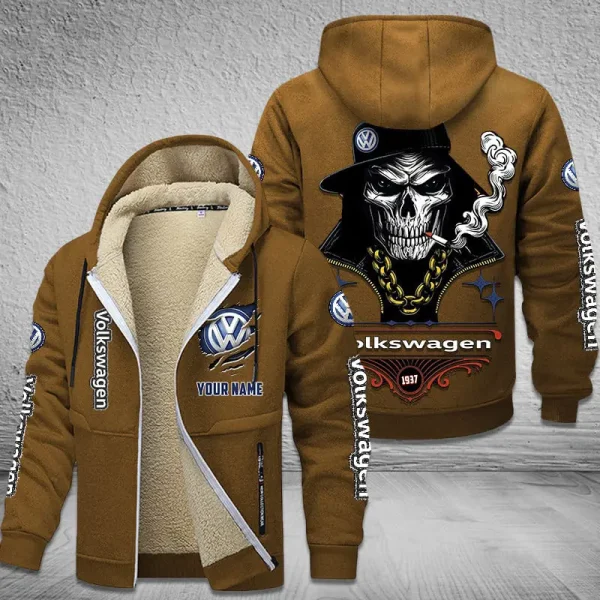 Volkswagen NNPZC345 Men’s Thickened Zipper Hoodies - Image 11