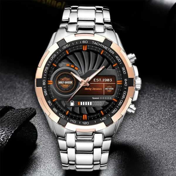 Harley Davidson DDQWATK20047 Stainless Steel Watches - Image 4