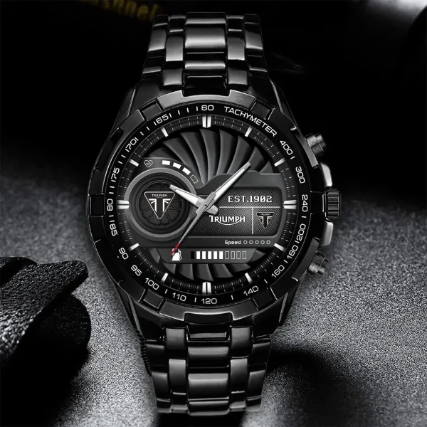 Triumph Motorcycles DDQWATK20050 Stainless Steel Watches