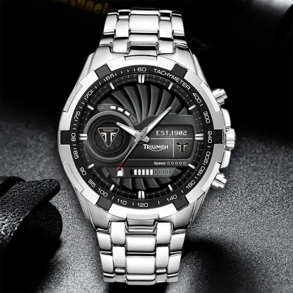 Triumph Motorcycles DDQWATK20050 Stainless Steel Watches - Image 2