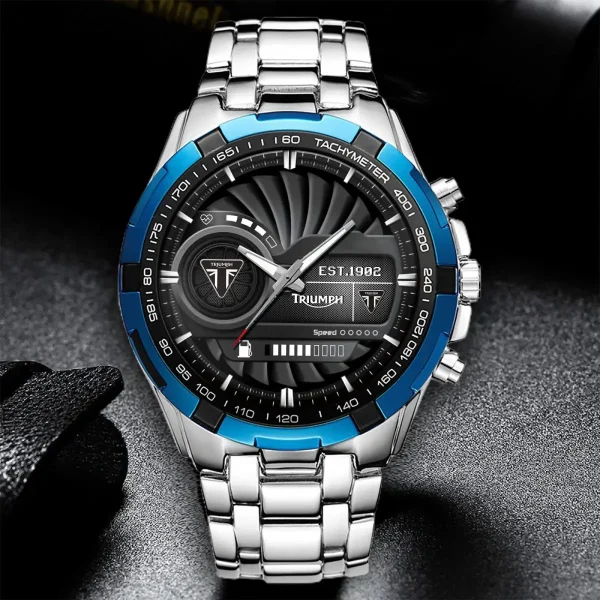 Triumph Motorcycles DDQWATK20050 Stainless Steel Watches - Image 3