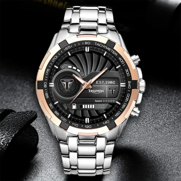 Triumph Motorcycles DDQWATK20050 Stainless Steel Watches - Image 4