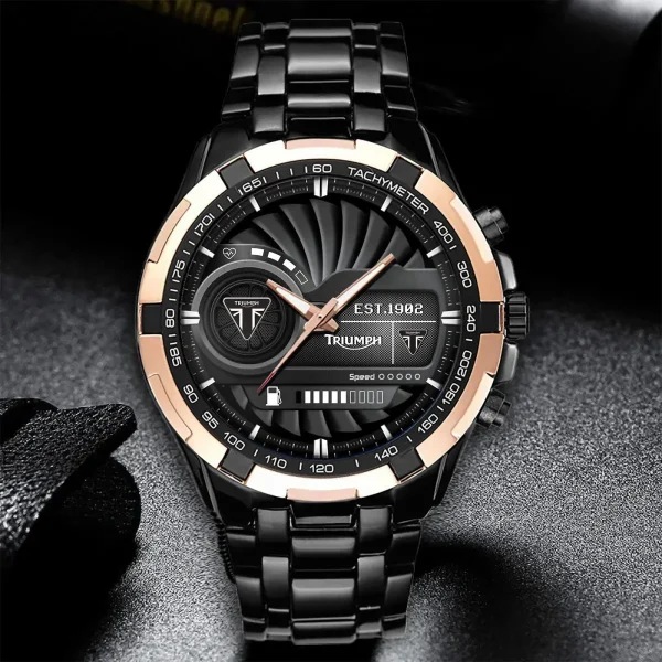 Triumph Motorcycles DDQWATK20050 Stainless Steel Watches - Image 5
