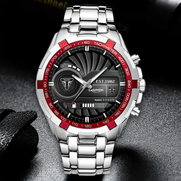 Triumph Motorcycles DDQWATK20050 Stainless Steel Watches - Image 6