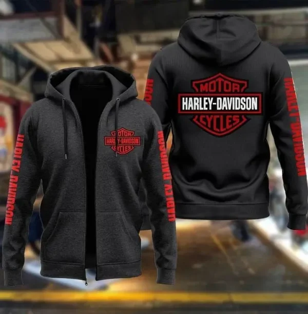 Harley Davidson Unisex Hoodie HH61 VDHD928 - Image 2