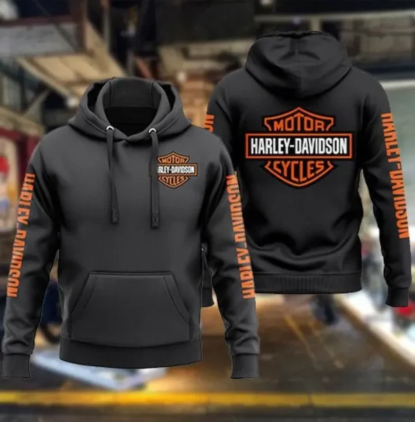 Harley Davidson Unisex Hoodie HH61 VDHD929 - Image 2