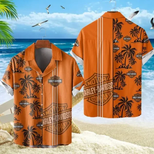 Harley Davidson Hawaiian Shirt Trending 2025