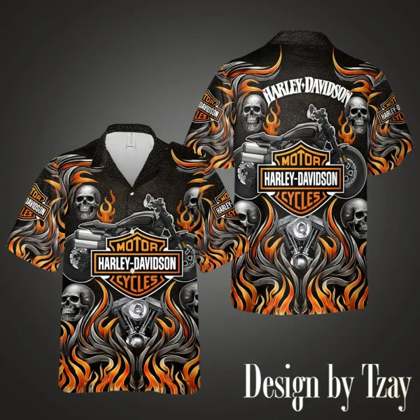Harley Davidson Summer Hawaii Shirt Trending 2025 VDHWS110