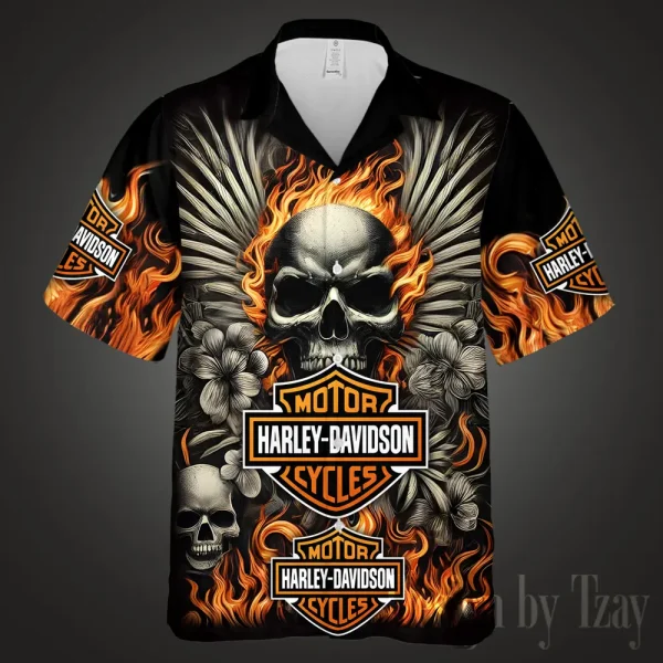 Harley Davidson Summer Hawaii Shirt Trending 2025 VDHWS111 - Image 2