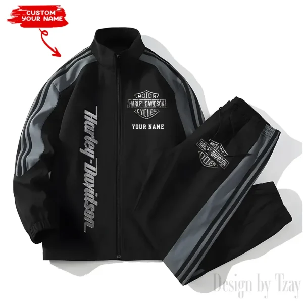 Harley Davidson 2 Piece Casual Athletic Jogging Warm Up VDVSS2PS013