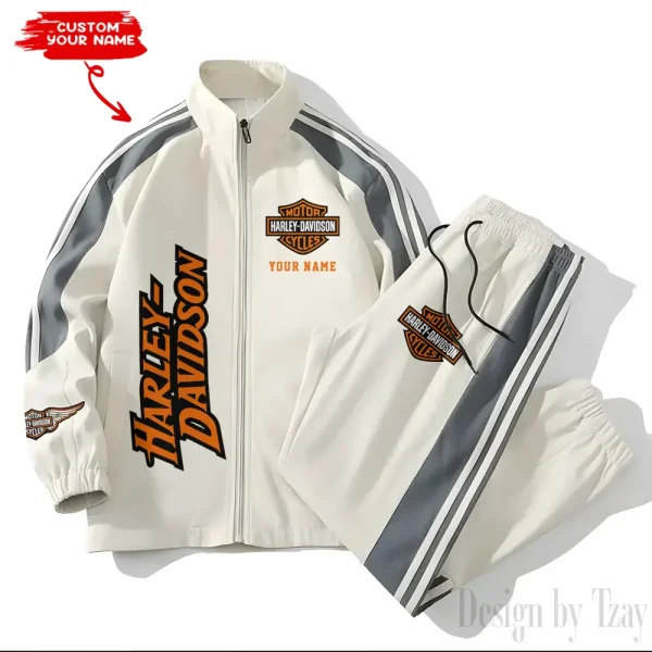 Harley Davidson 2 Piece Casual Athletic Jogging Warm Up VDVSS2PS027