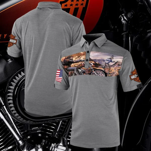Harley Davidson Polo T-Shirt VDPL034