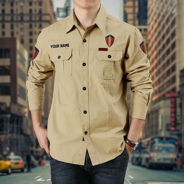 Koenigsegg PURCS033 Cotton Pocket Long Sleeve Shirt - Image 6
