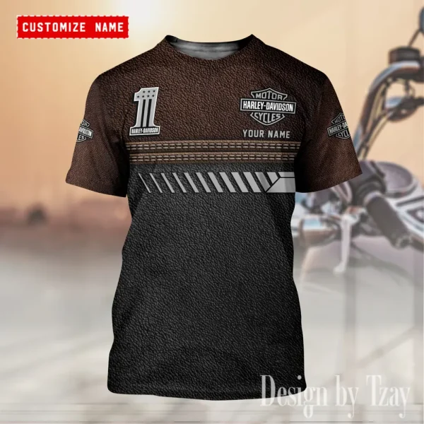 Harley Davidson Custom 3D Printed T-shirt Trending 2025 VDTS277 - Image 2