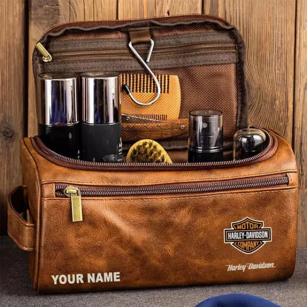 Harley Davidson High-capacity Cosmetic Bag Waterproof Storage For Travel HHPGSG0963