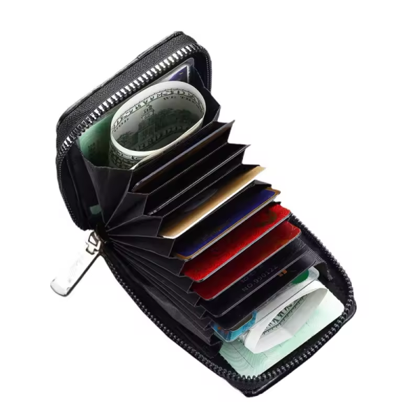 Harley Davidson Car Men's Leather Wallet Motor Vehicles Card Ticket Storage Bag For Harley Davidson - Image 3