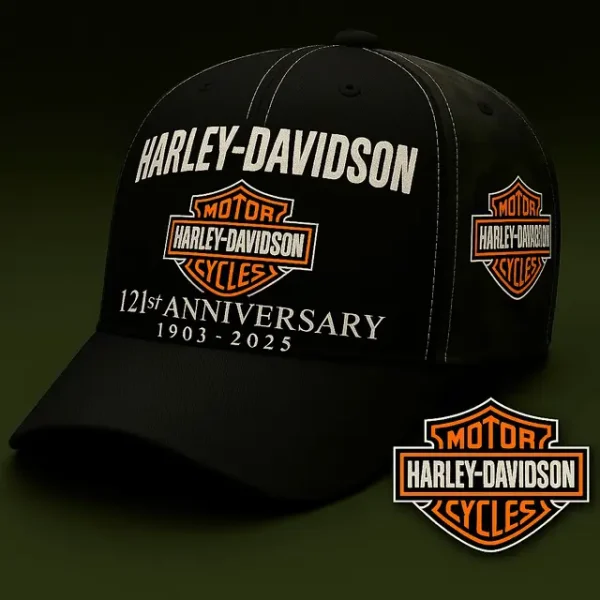 Harley Davidson KDAH68603Hat Over Full Print