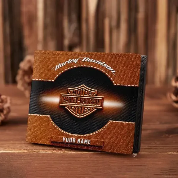 Harley Davidson Leather Wallet KDAB65723