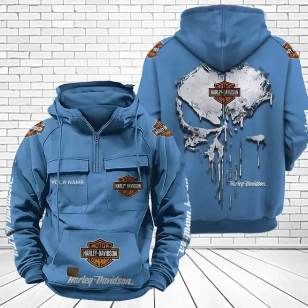 Harley Davidson Vintage Men Hoodie KDAMB67314 - Image 3