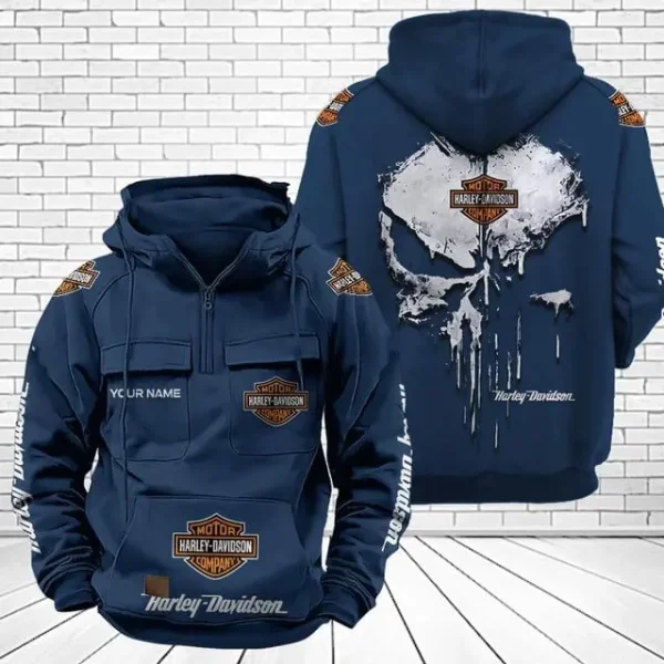 Harley Davidson Vintage Men Hoodie KDAMB67314 - Image 5