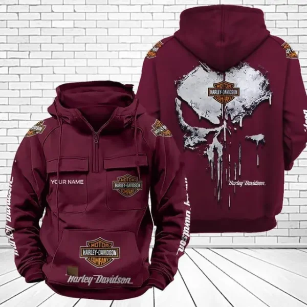 Harley Davidson Vintage Men Hoodie KDAMB67314 - Image 6