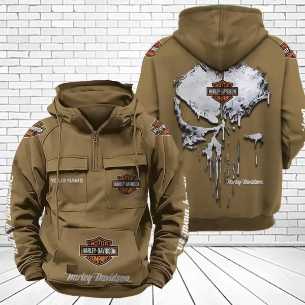 Harley Davidson Vintage Men Hoodie KDAMB67314 - Image 2