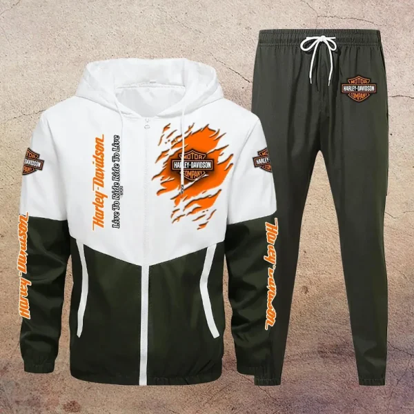 Harley Davidson Jacket and Pants Sweatsuit