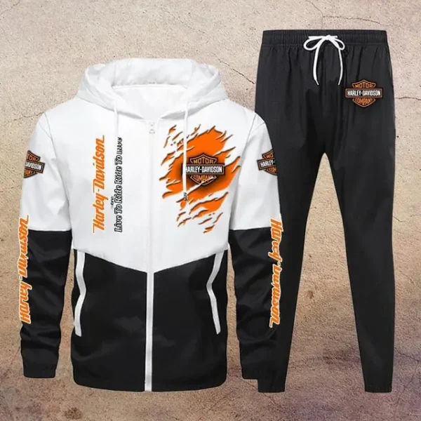 Harley Davidson Jacket and Pants Sweatsuit