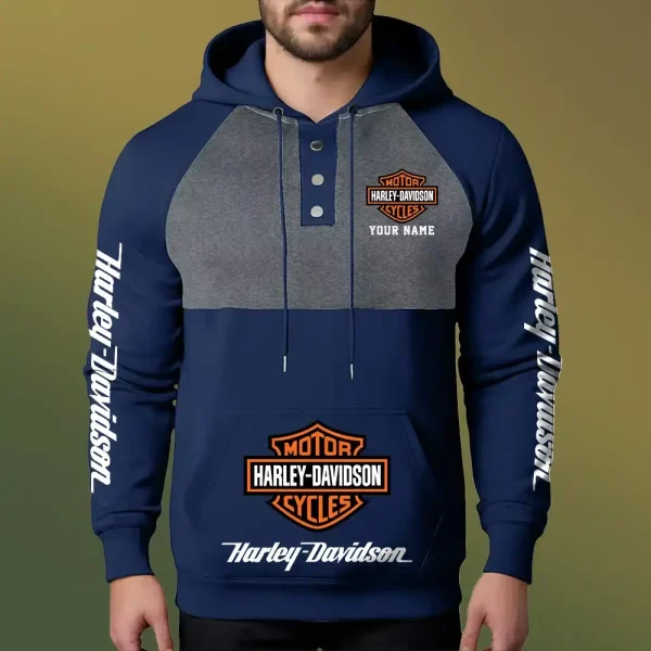 Harley Davidson Fashion Cotton Hoodies XACNN6391