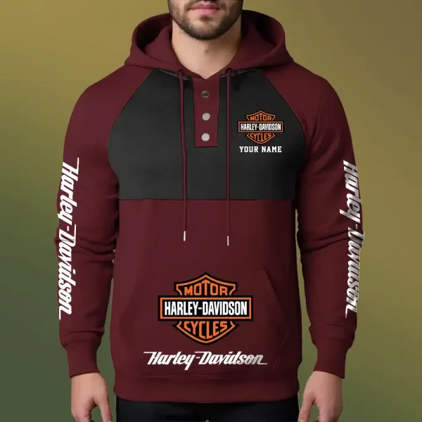 Harley Davidson Fashion Cotton Hoodies XACNN6391