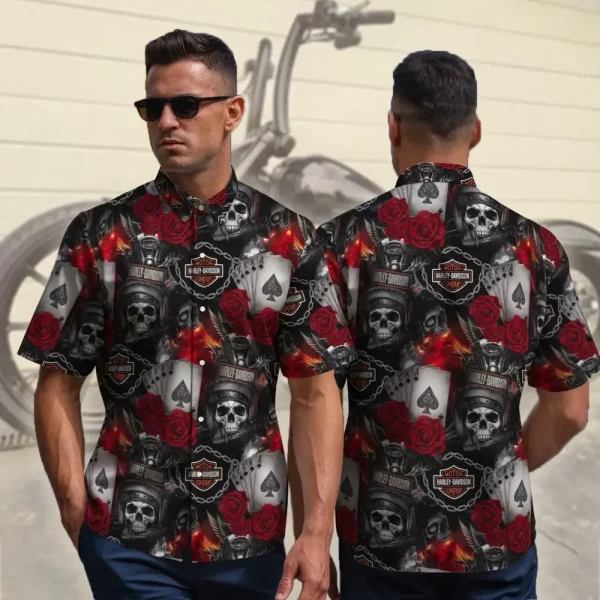 Harley Davidson New Men’s Short Sleeve Shirts