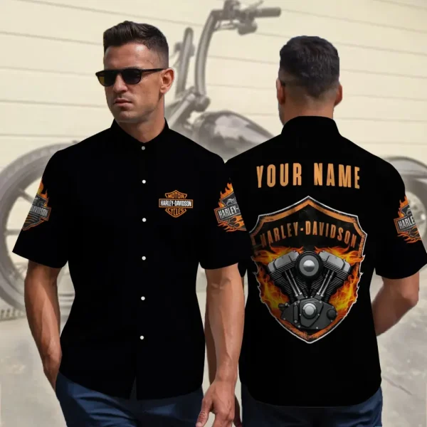 Harley Davidson New Men’s Short Sleeve Shirts
