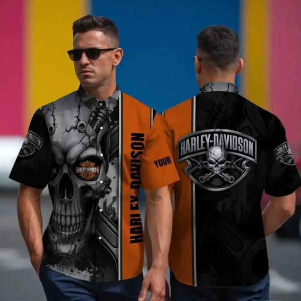 Harley Davidson New Men’s Short Sleeve Shirts