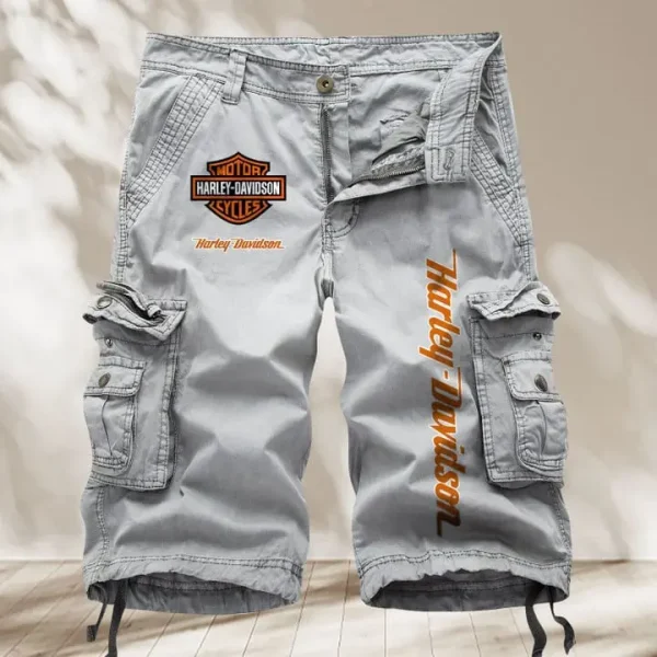 Harley Davidson Men Casual Cargo Pants - Image 2