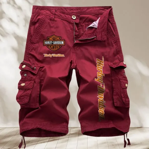 Harley Davidson Men Casual Cargo Pants - Image 3