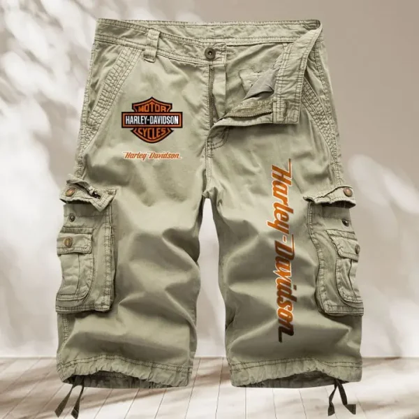 Harley Davidson Men Casual Cargo Pants - Image 4